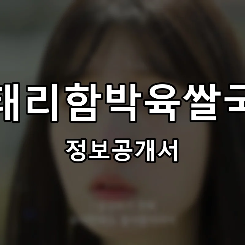 이태리함박육쌀국수 프랜차이즈 창업 비용 정보공개서 요약