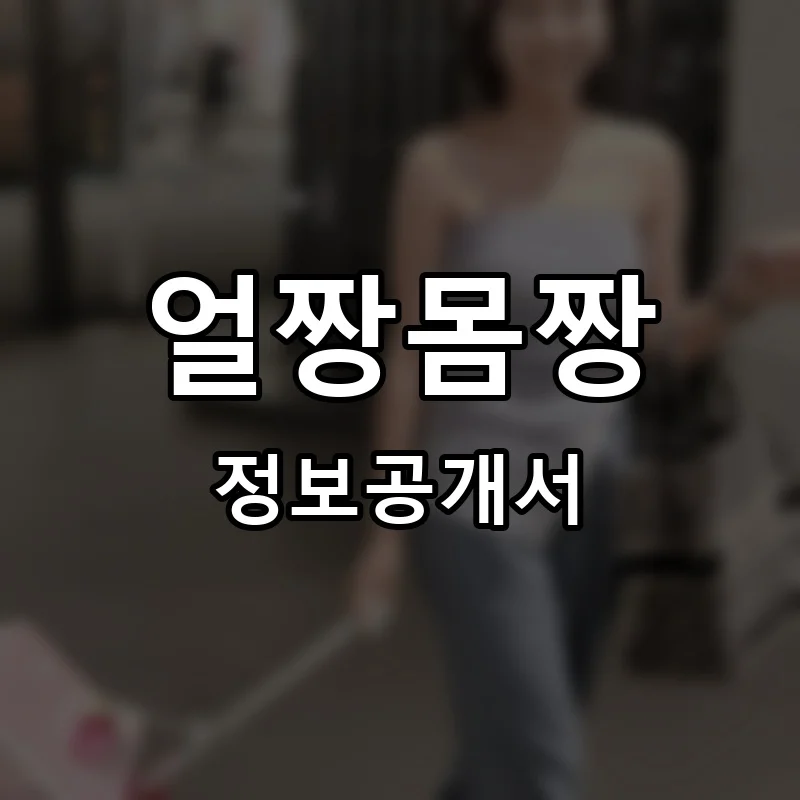 얼짱몸짱 프랜차이즈 창업 비용 정보공개서 요약