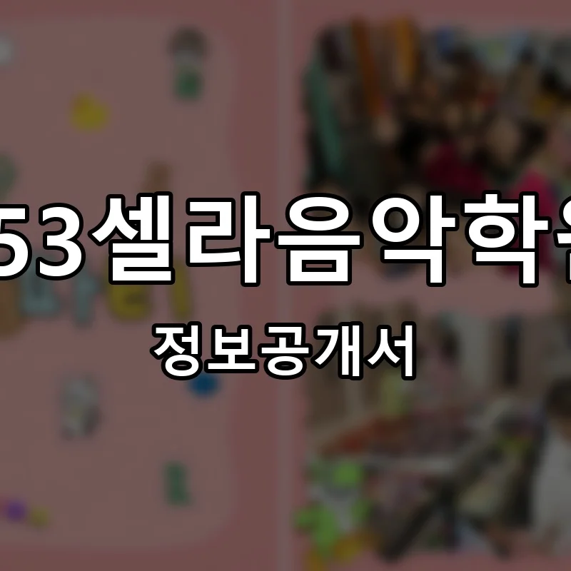 153셀라음악학원 프랜차이즈 정보공개서 요약 2025.06.25