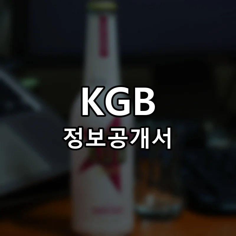 KGB 프랜차이즈 정보공개서