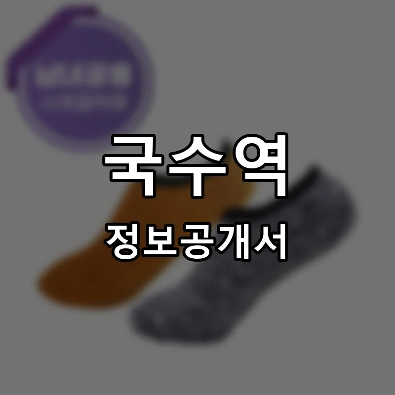 국수역(驛) 프랜차이즈 창업 비용 정보공개서 요약
