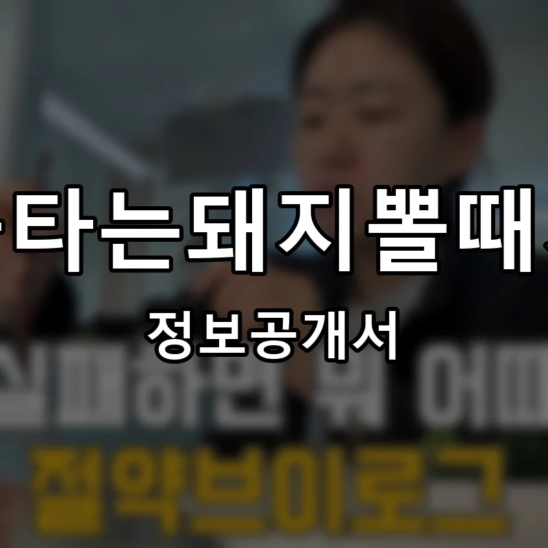 불타는돼지뽈때기 프랜차이즈 창업 비용 정보공개서 요약