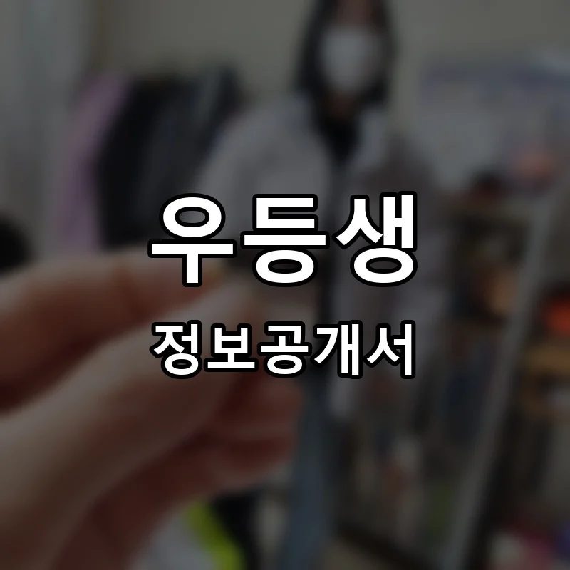 우등생 프랜차이즈 정보공개서