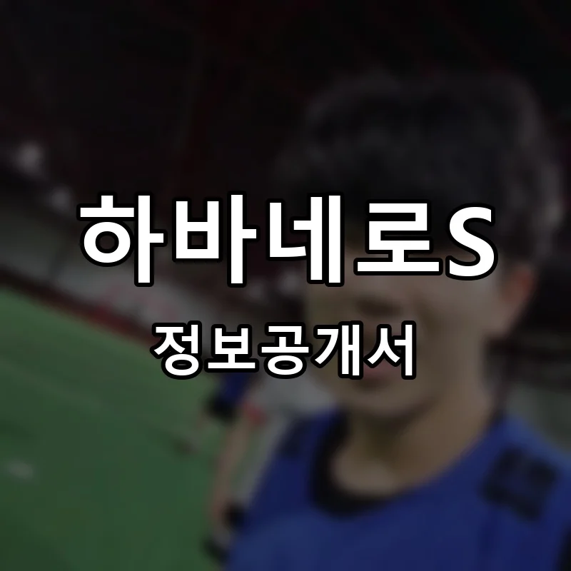 하바네로S 프랜차이즈 창업 비용 정보공개서 요약