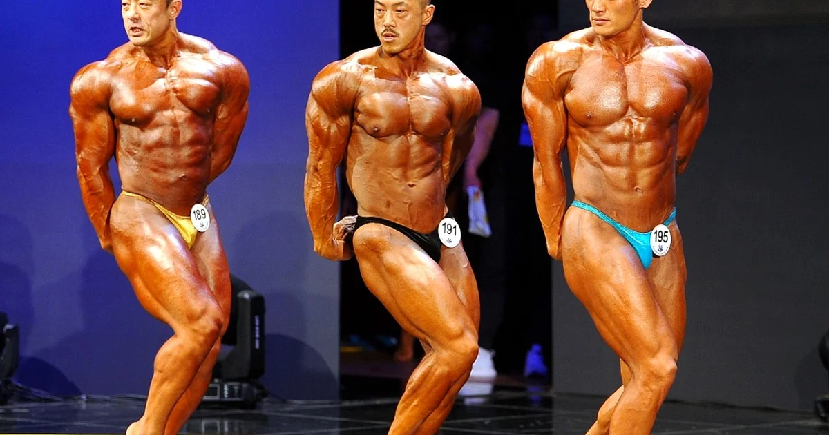 보디빌딩 대회에서 감동의 순간 1