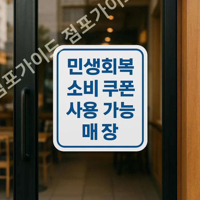 민생회복 소비 - 민생회복 소비 쿠폰 활용법 5가지! 가맹점에서 놓치지 말아야 할 점