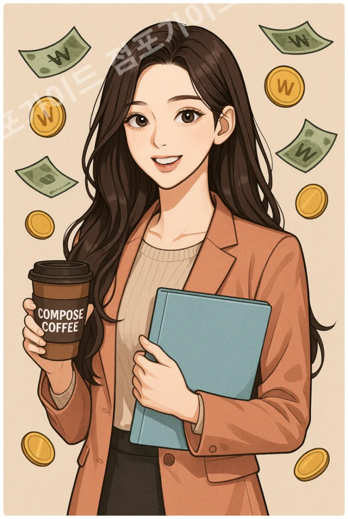 7,383만 원으로 시작하는 컴포즈커피 가맹 비용의 모든 것