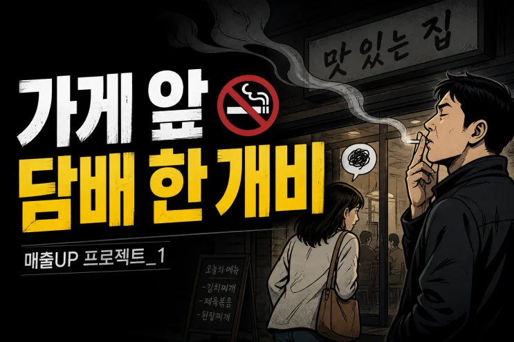 흡연 가게 매출 상승을 위한 5가지 팁