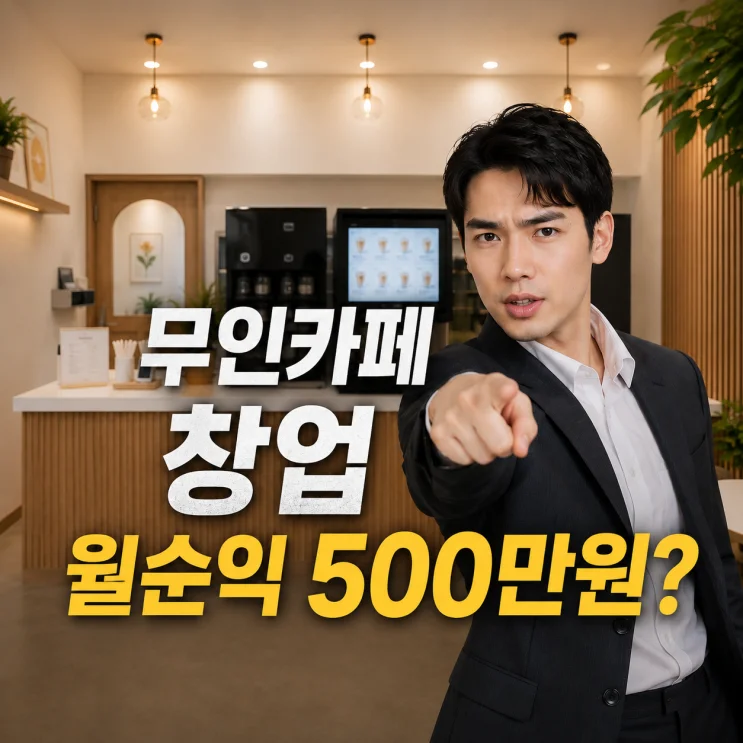 무인카페 창업, 2026년까지 주의해야 할 5가지 요소