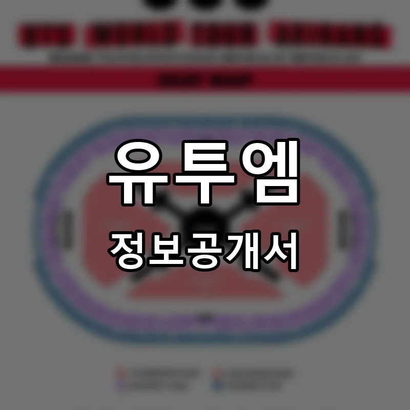 유투엠(U2M) 프랜차이즈 창업 비용 정보공개서 요약