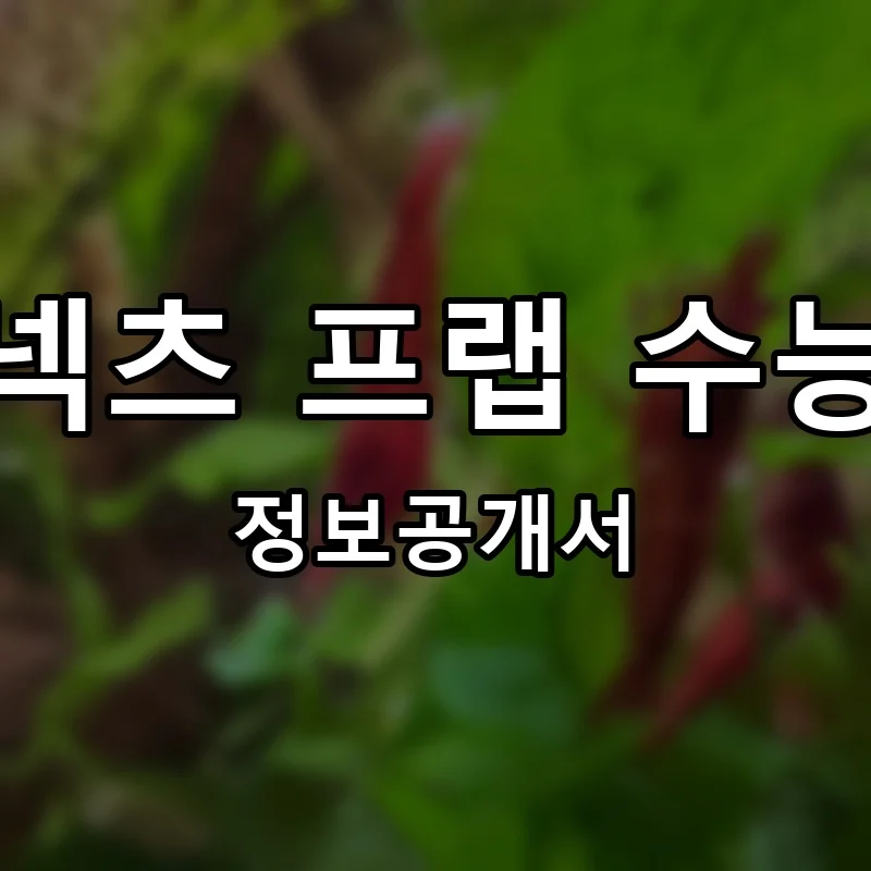 커넥츠 프랩 수능관 프랜차이즈 창업 비용 정보공개서 요약