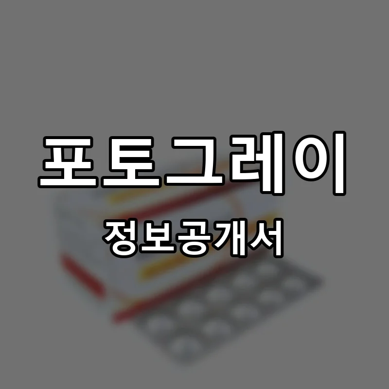 포토그레이 프랜차이즈 창업 비용 정보공개서 요약