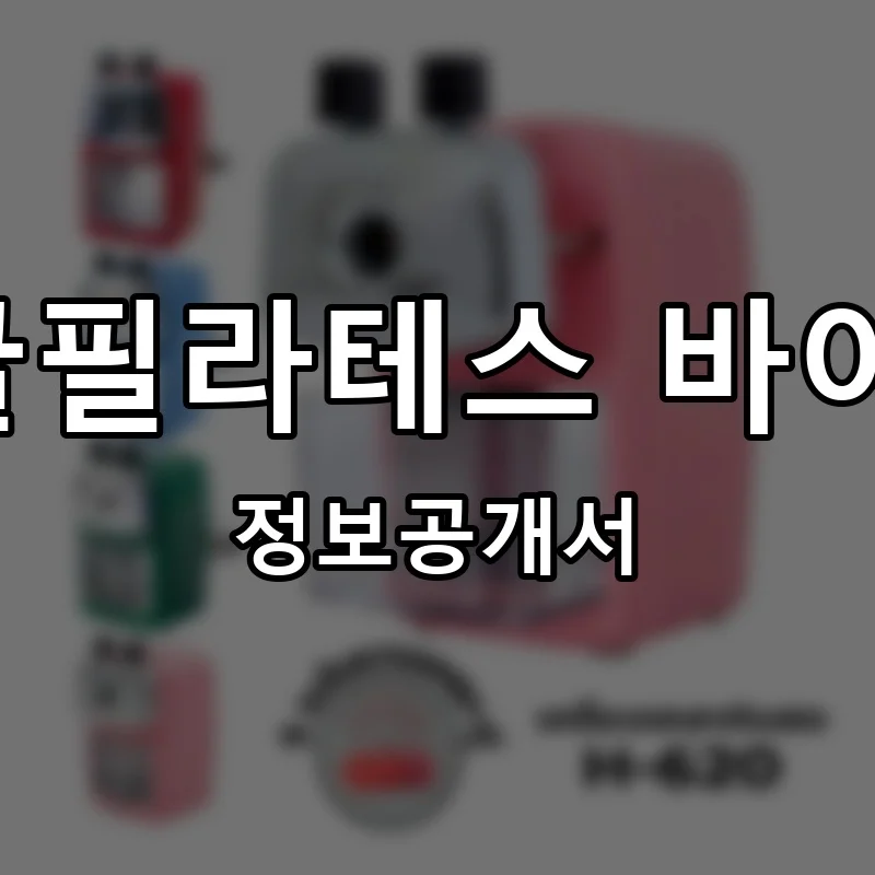 얼굴필라테스 바이 지(by G) 프랜차이즈 창업 비용 정보공개서 요약