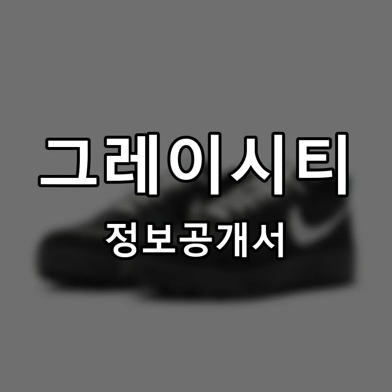 그레이시티 프랜차이즈 창업 비용 정보공개서 요약