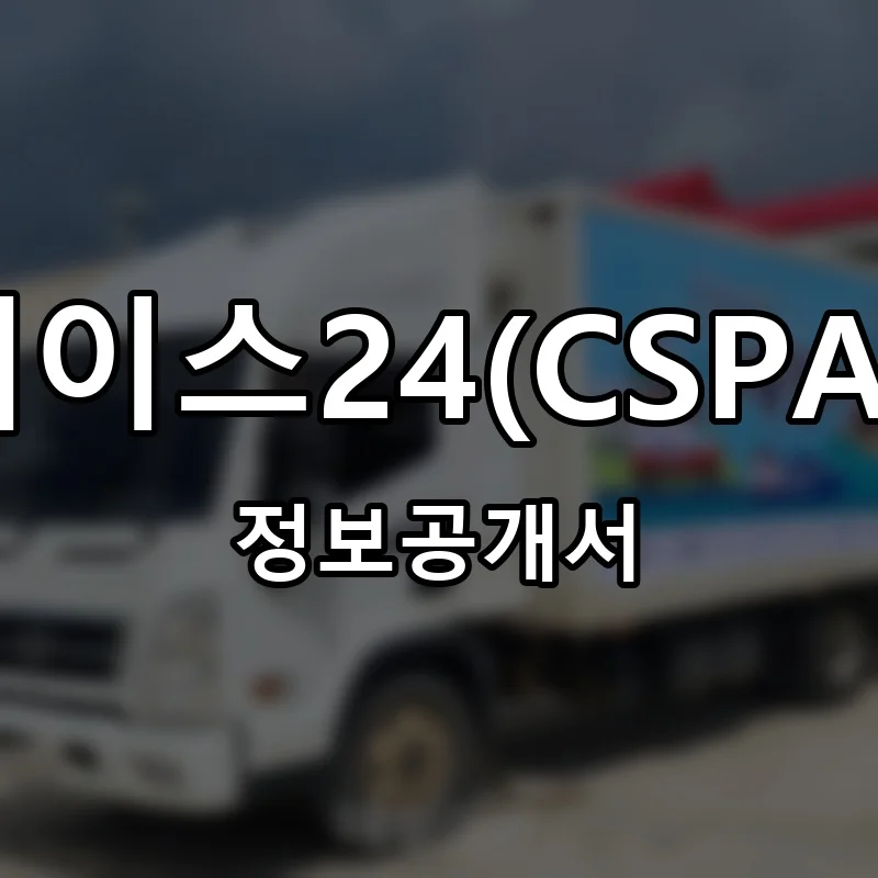 씨스페이스24(CSPACE24) 프랜차이즈 정보공개서