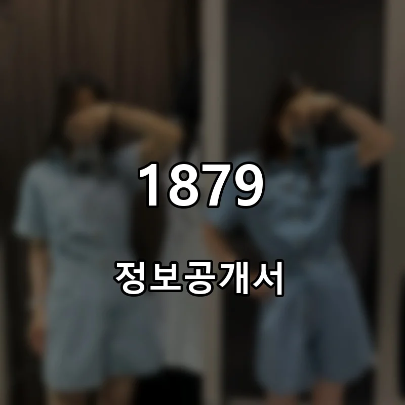 1879 프랜차이즈 창업 비용 정보공개서 요약