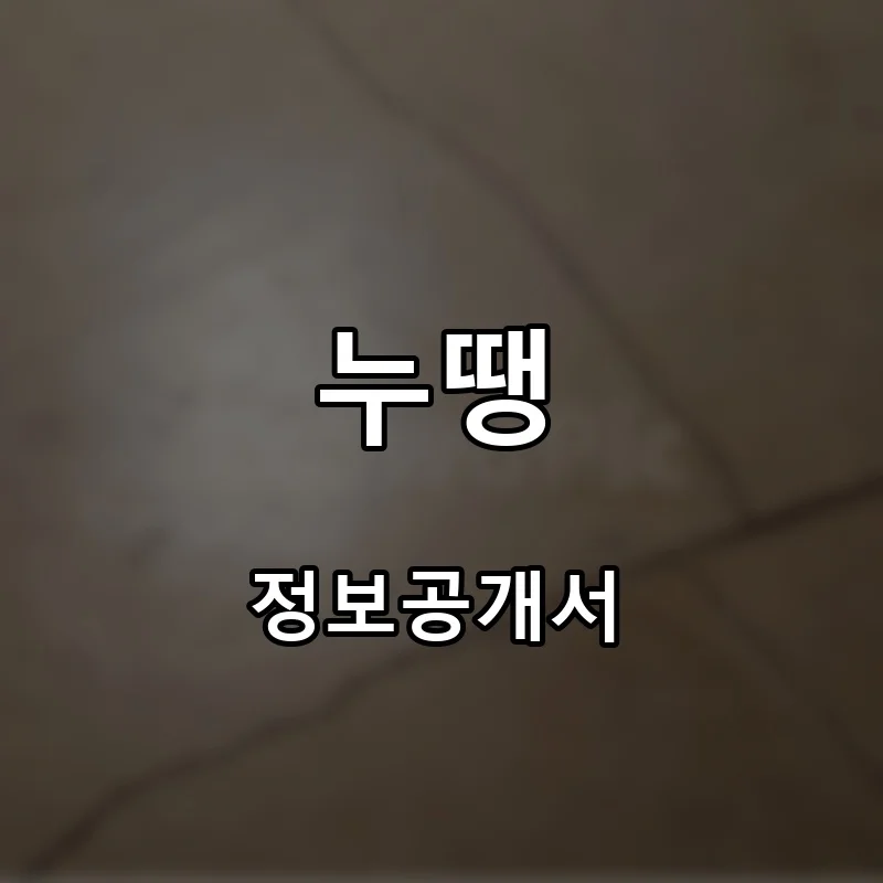 누땡 프랜차이즈 창업 비용 정보공개서 요약