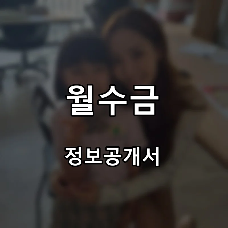 월수금 프랜차이즈 창업 비용 정보공개서 요약