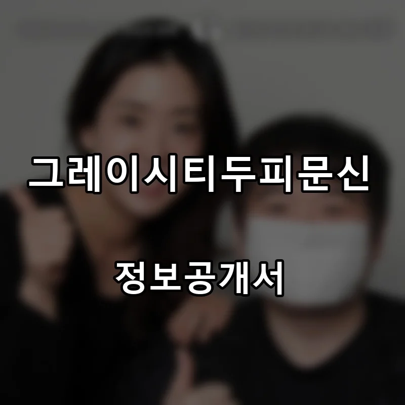 그레이시티 창업 프랜차이즈 정보공개서 요약 2026.10.22