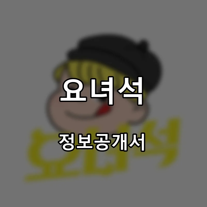 요녀석 프랜차이즈 창업 비용 정보공개서 요약