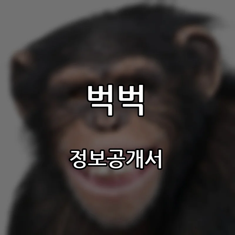 벅벅 프랜차이즈 창업 비용 정보공개서 요약