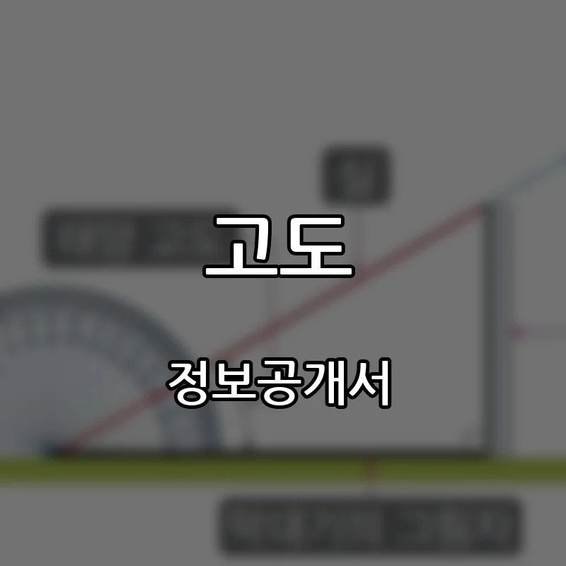 고도 창업 프랜차이즈 정보공개서 요약 2026.08.18