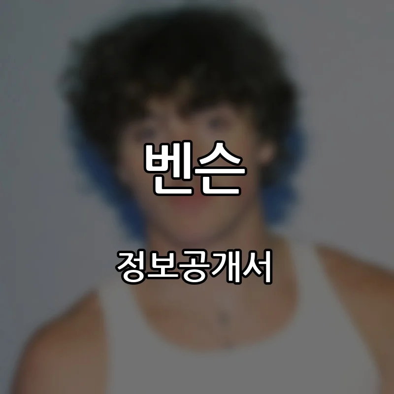 벤슨 창업 프랜차이즈 정보공개서 요약 2026.10.21