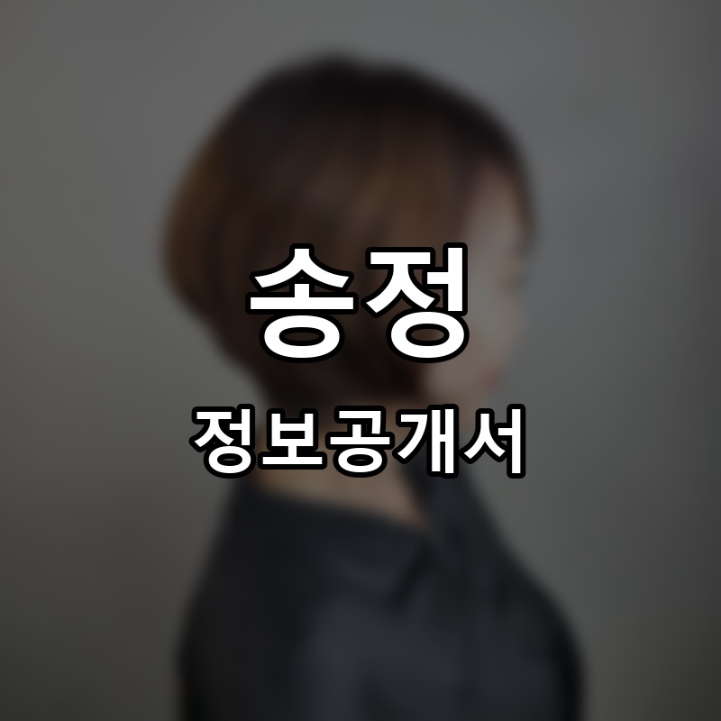 김송정머리터 프랜차이즈 정보공개서 요약