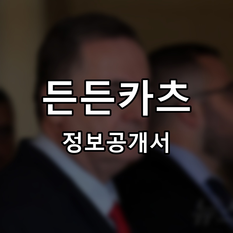 든든카츠 프랜차이즈 정보공개서 요약