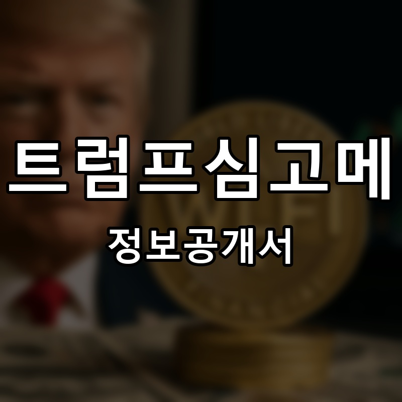 트럼프심고메 프랜차이즈 정보공개서 요약