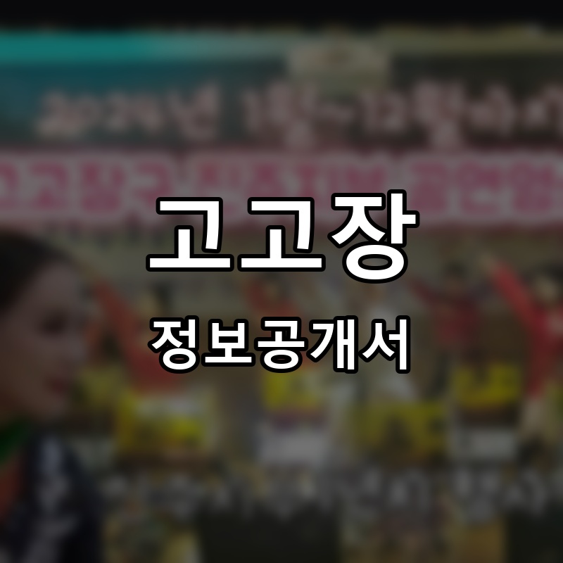 아랑고고장구 프랜차이즈 정보공개서 요약