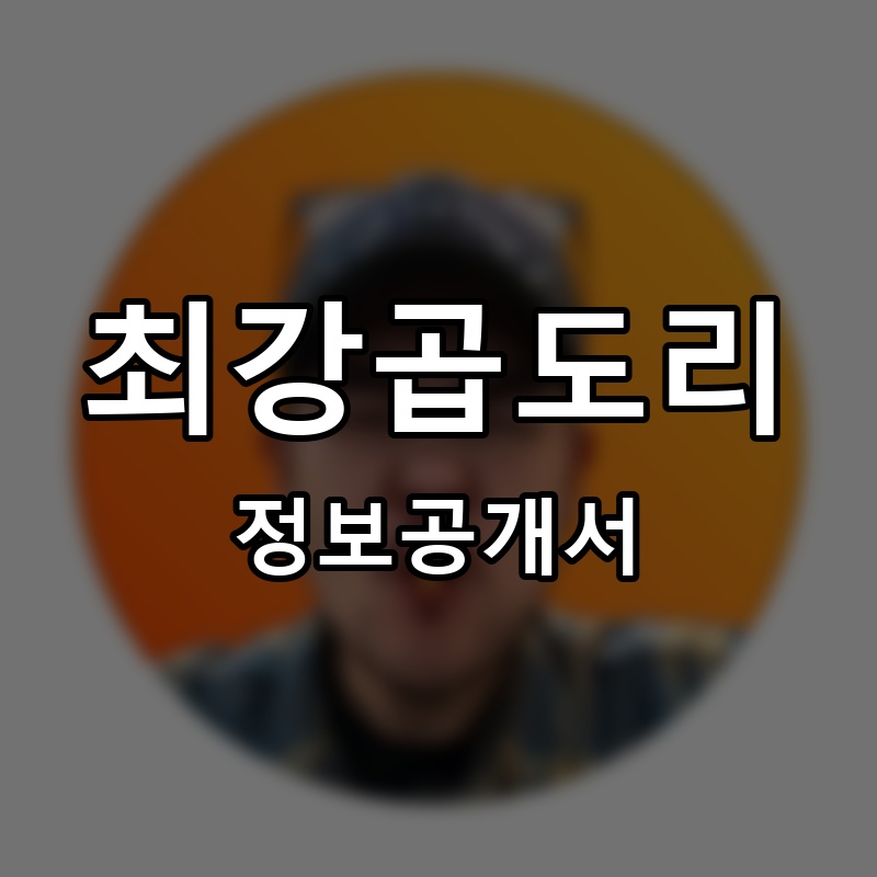 최강곱도리탕전문점 프랜차이즈 정보공개서 요약