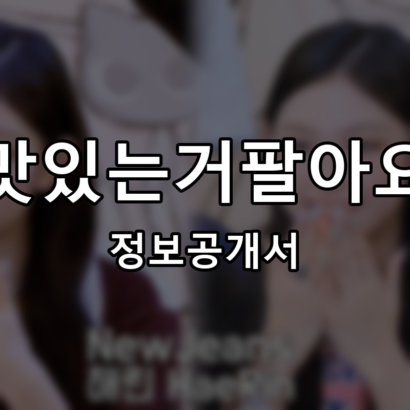 맛있는거팔아요 프랜차이즈 정보공개서 요약