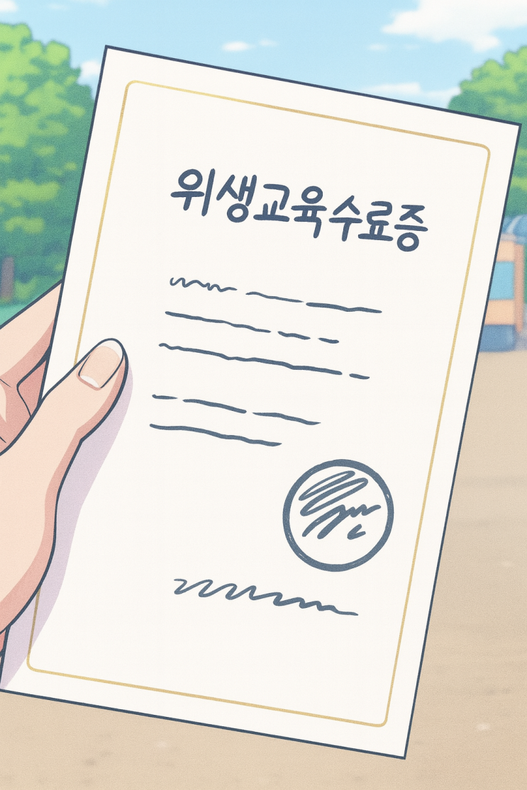 창업자를 위한 식품위생교육 수료증 완벽 가이드