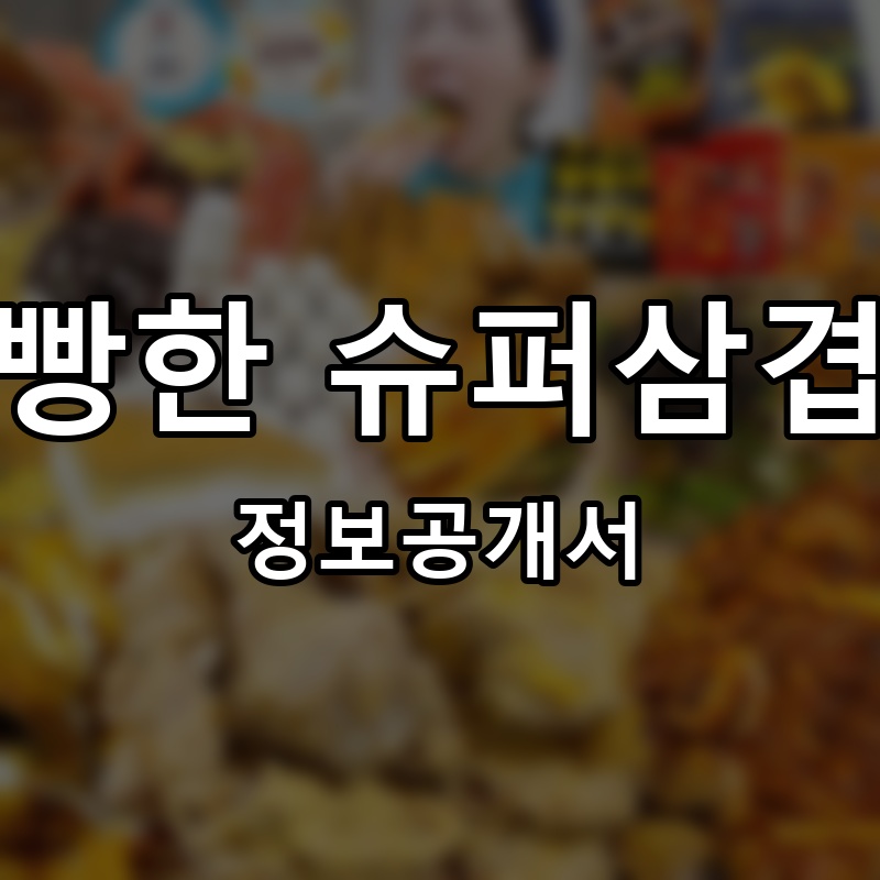 돈찜플러스 순살킹 프랜차이즈 정보공개서