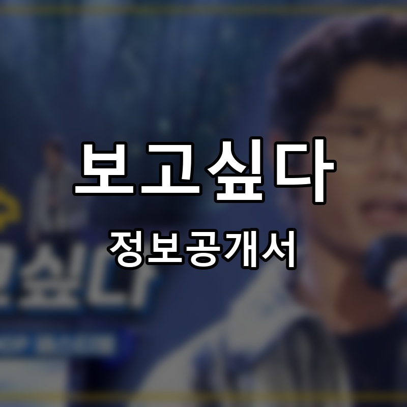 보고싶다 프랜차이즈 정보공개서 요약