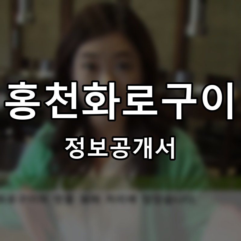 홍천화로구이 프랜차이즈 정보공개서 요약