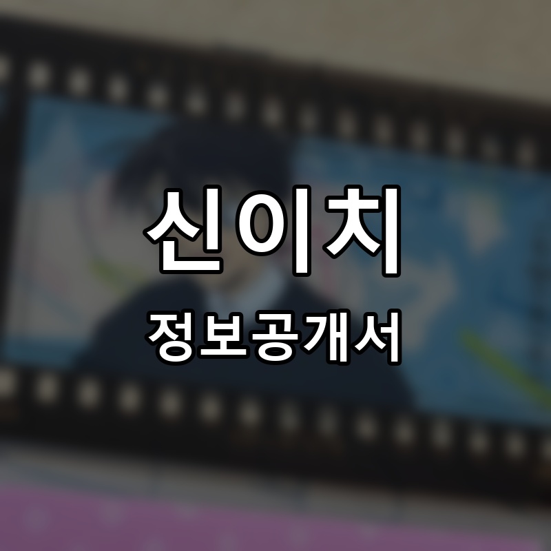 신이치 프랜차이즈 정보공개서