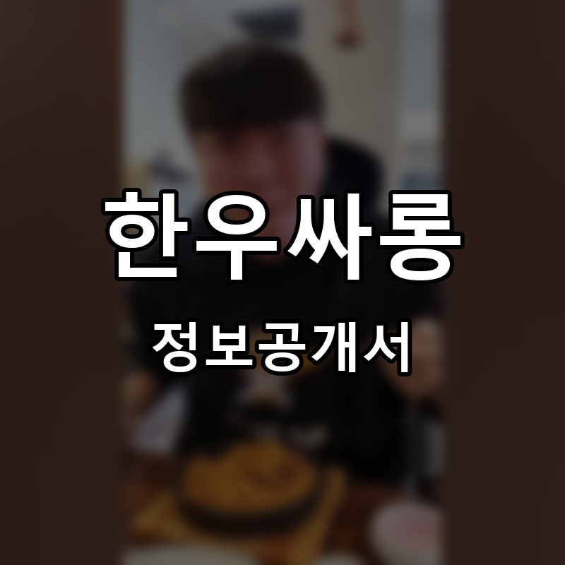 하누로 프랜차이즈 정보공개서