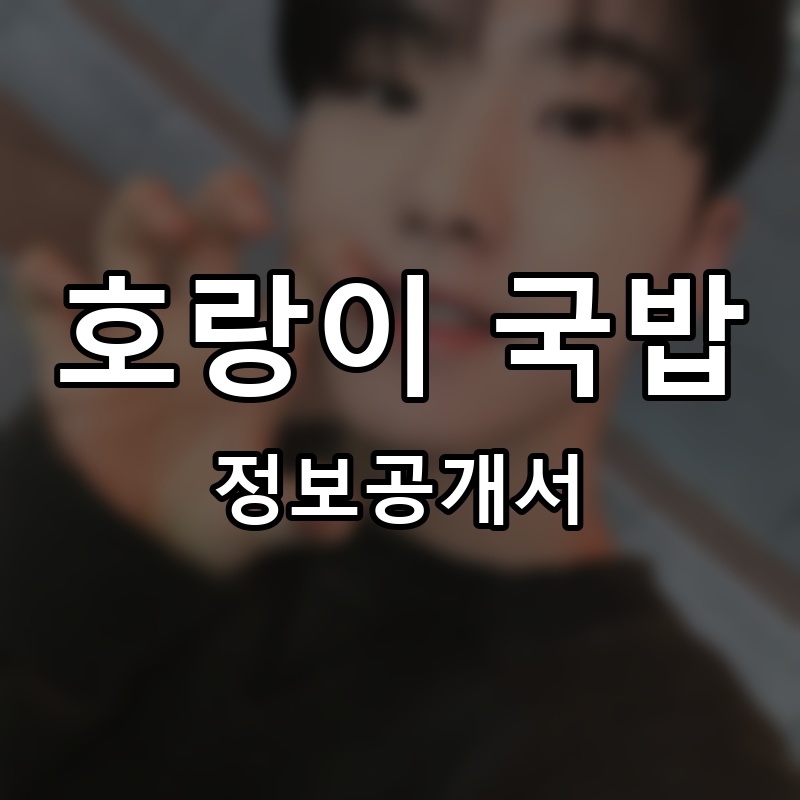 호랑이 국밥 프랜차이즈 정보공개서