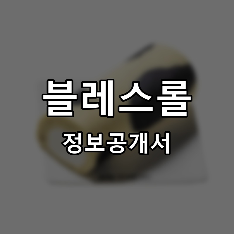 블레스롤(Bless Roll) 프랜차이즈 정보공개서