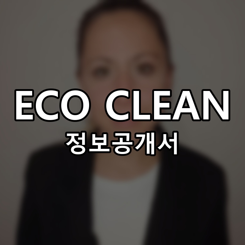 ECO CLEAN 프랜차이즈 정보공개서
