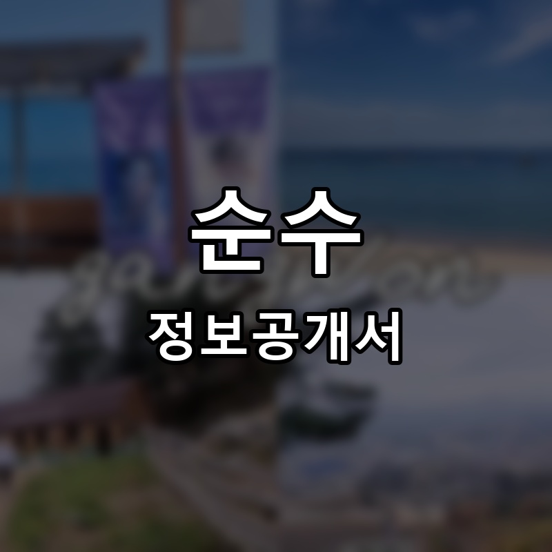 호텔순수 프랜차이즈 정보공개서