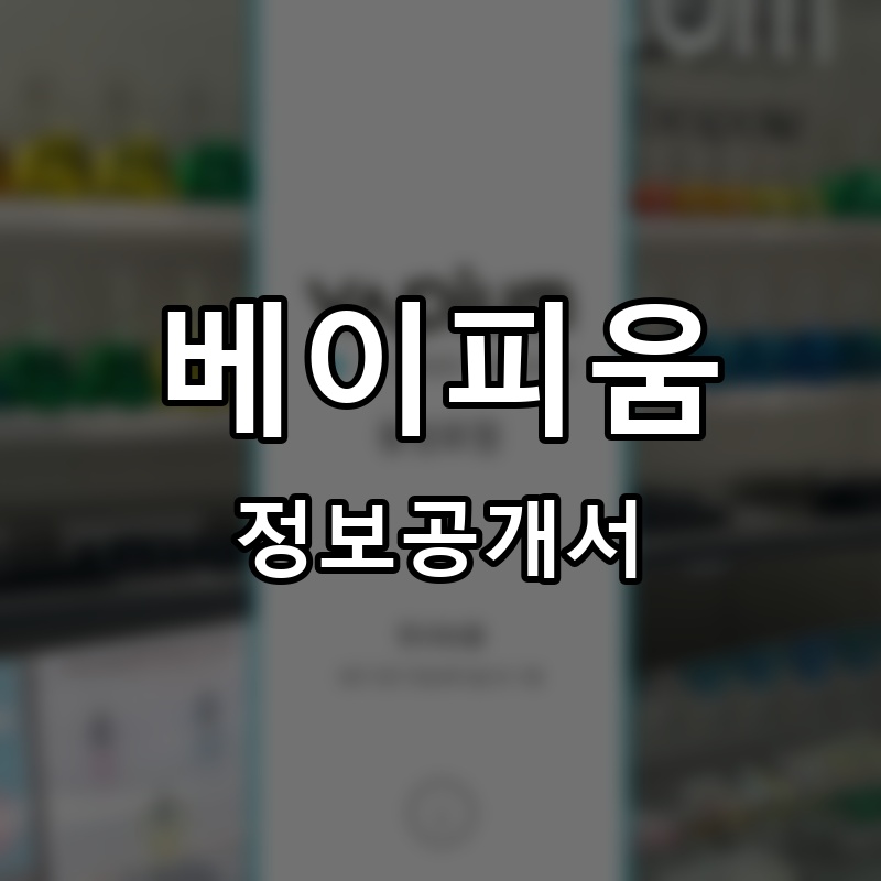 베이피움 프랜차이즈 정보공개서