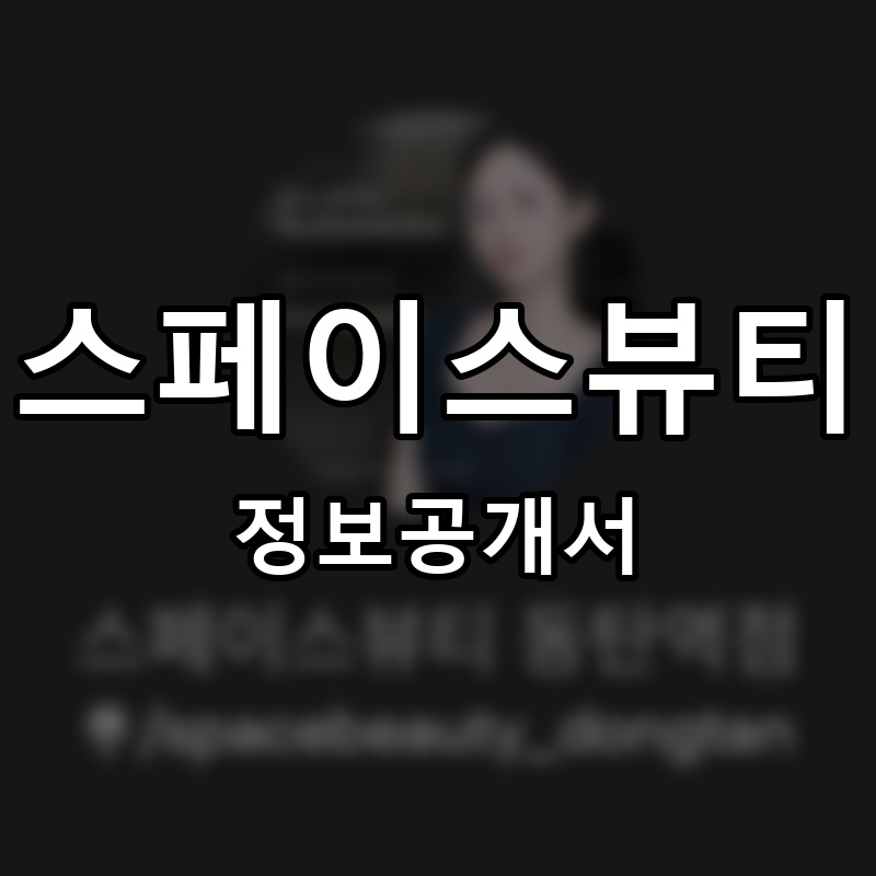스페이스뷰티(SPACE BEAUTY) 프랜차이즈 정보공개서