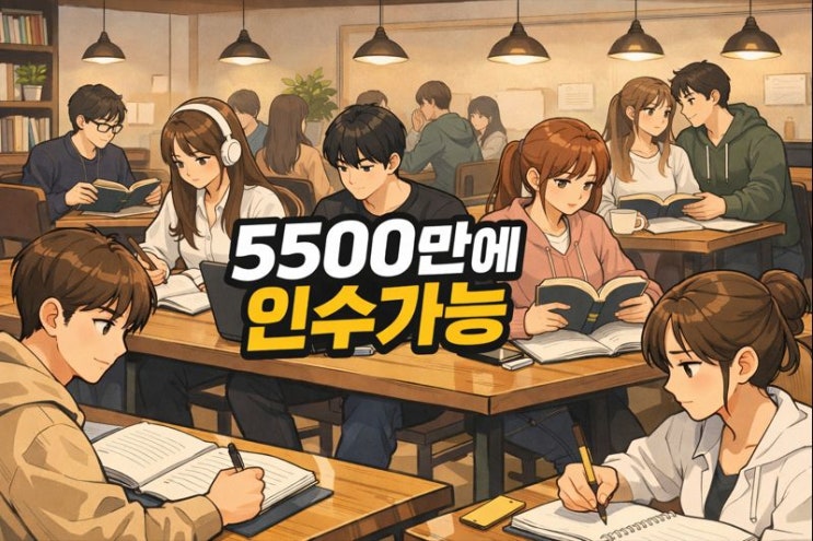 서초 스터디카페 창업, 양도양수로 시작하는 스마트한 선택