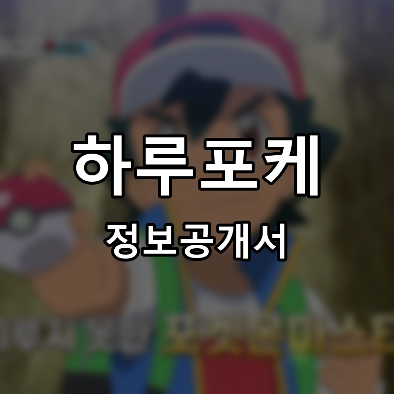 하루포케(HARU POKE) 프랜차이즈 정보공개서