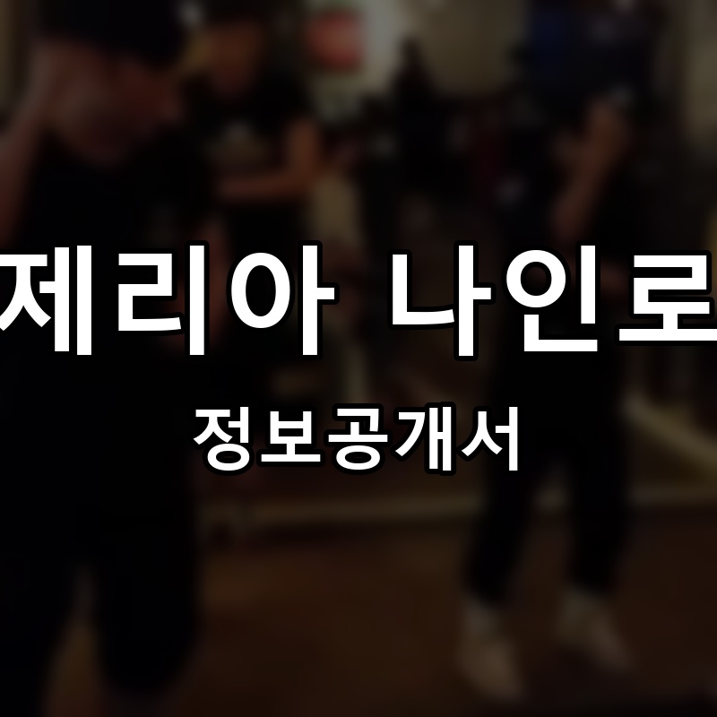 피제리아 나인로드 프랜차이즈 정보공개서