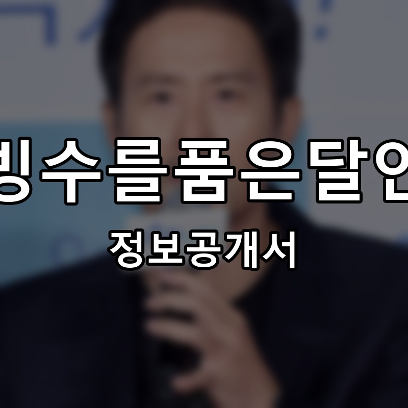 빙수를품은달인(빙품달) 프랜차이즈 정보공개서