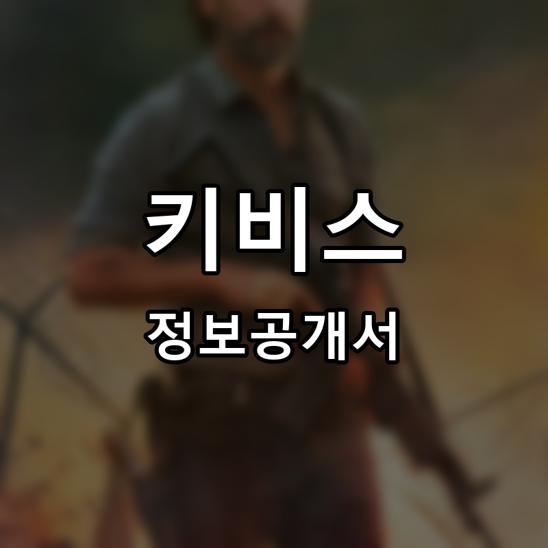 키비스 프랜차이즈 정보공개서